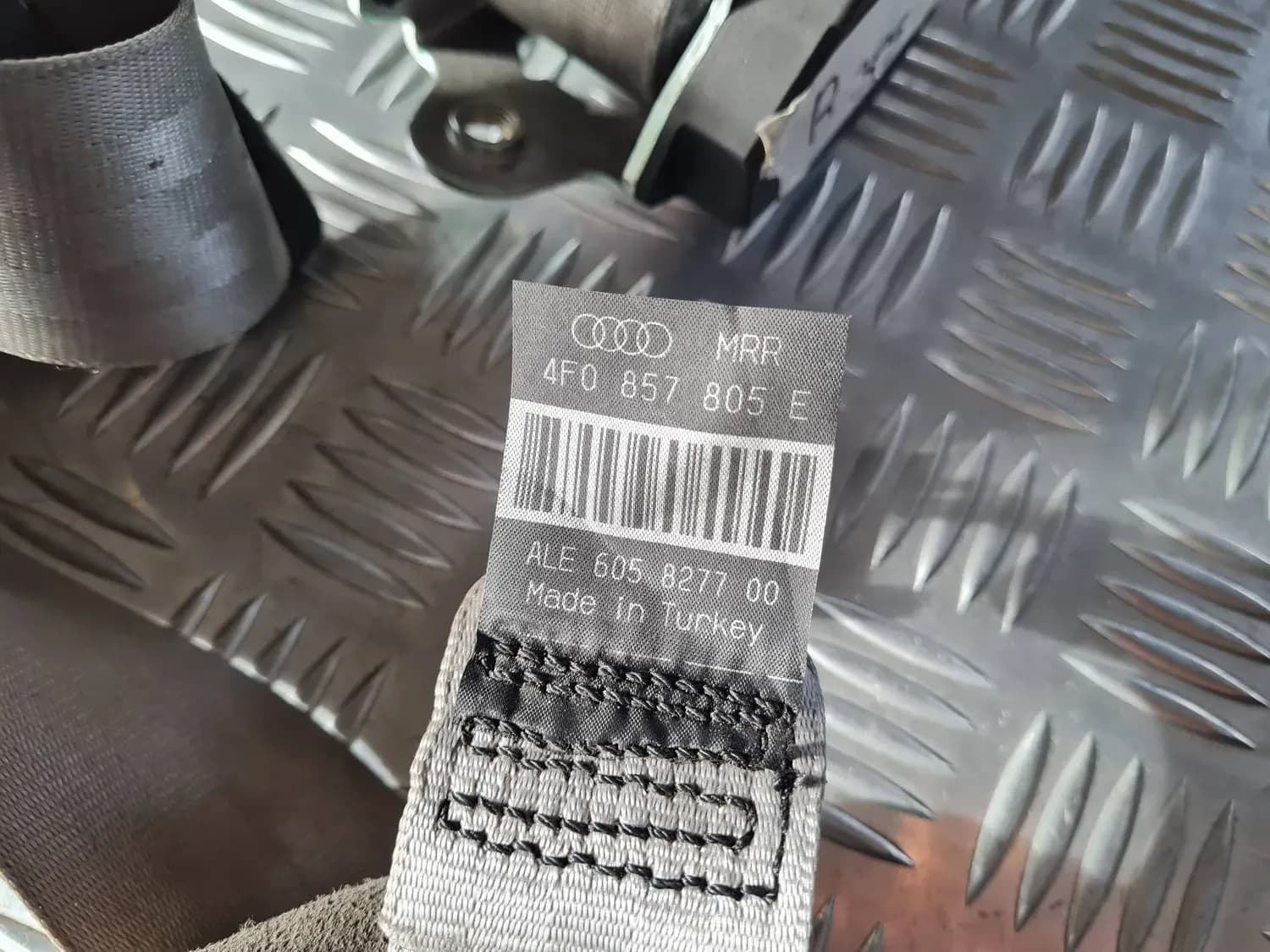 Rear right seat belt AUDI A6 2008 - foto 2