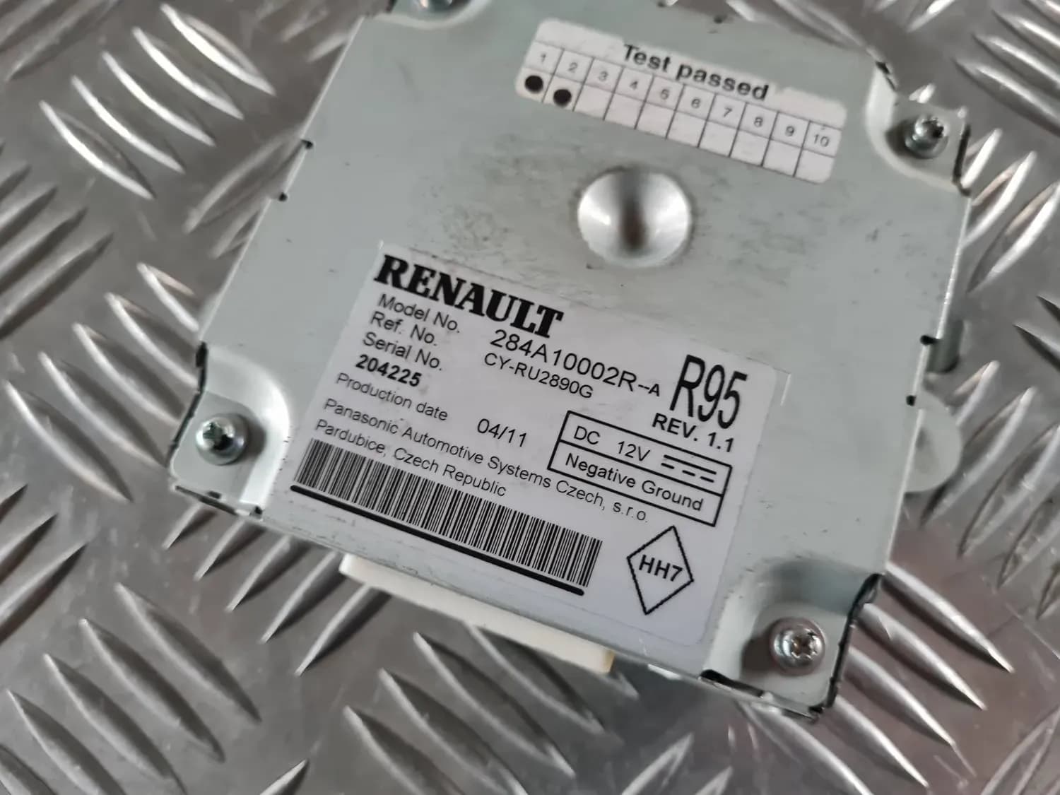 Rearview camera control unit RENAULT SCENIC III 2011 - foto 2