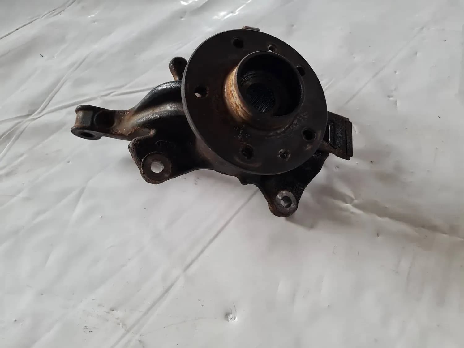Steering knuckle front left RENAULT SCENIC III 2011 - foto 4