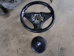 Steering wheel BMW 530D E61 2006 TOURING BLUE