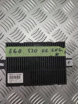 Light control unit BMW 520D E60 2006 ENG.