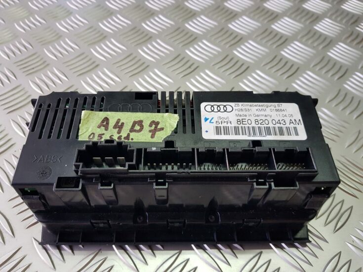Klimata kontroles bloks priekš AUDI A4 2005