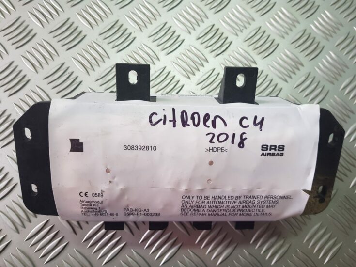 Mērinstrumentu paneļa drošības spilvens priekš CITROEN C4 2018