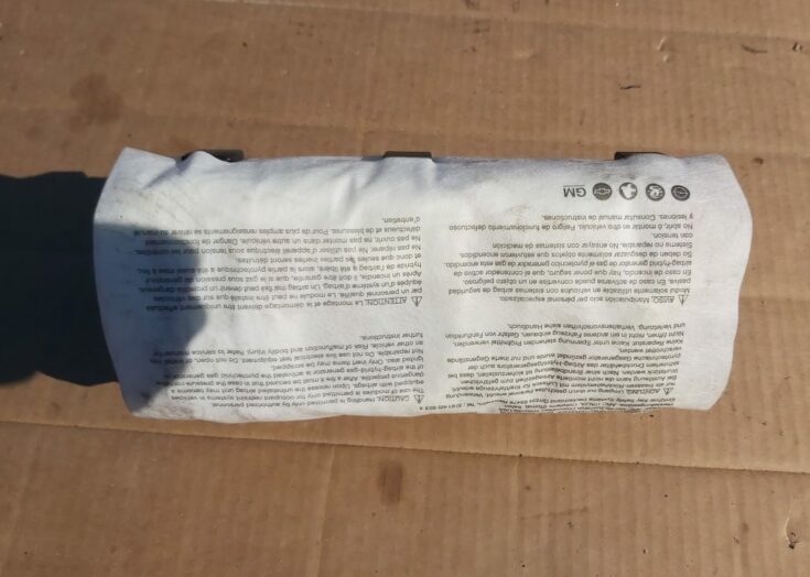 Mērinstrumentu paneļa drošības spilvens priekš OPEL VECTRA C 2008