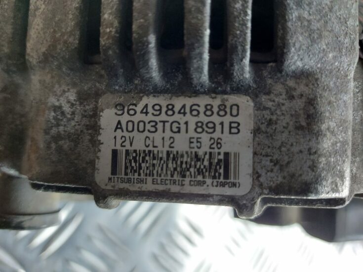 Ģenerators priekš PEUGEOT 407 2006