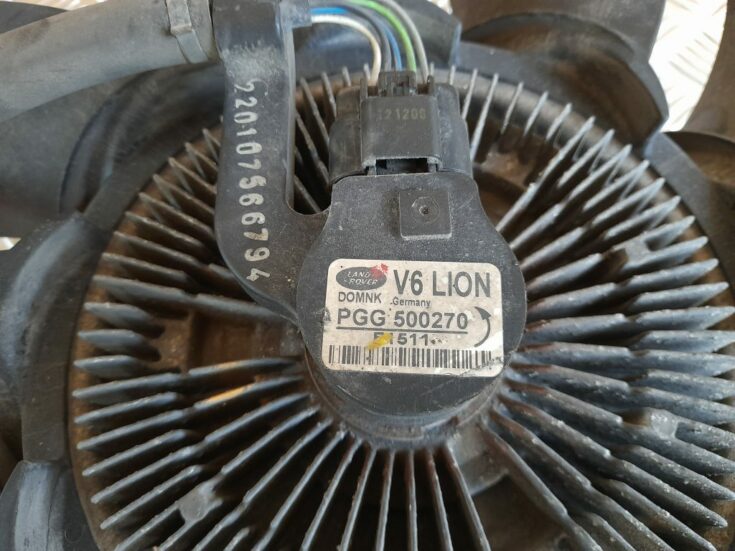 Dzesēšanas radiatora ventilators priekš RANGE ROVER SPORT 2007
