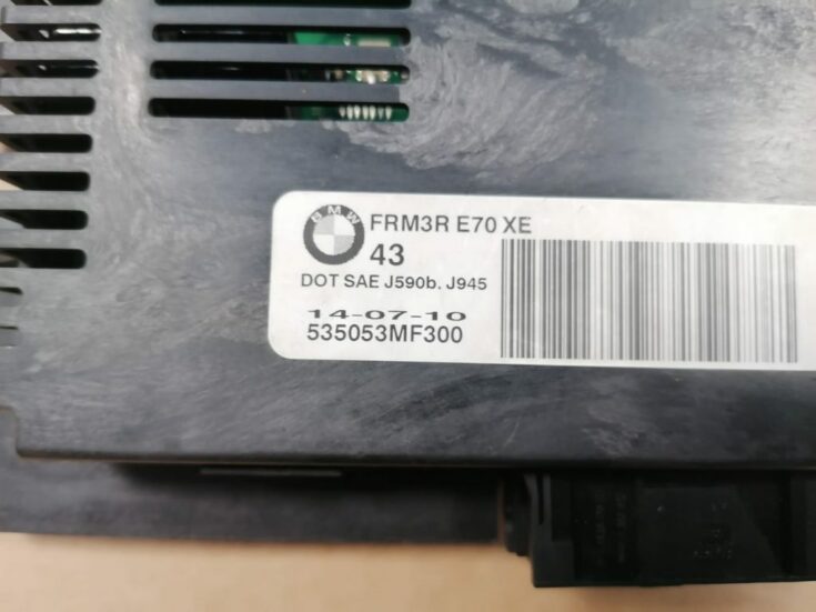 Gaismas vadības bloks priekš BMW X5  2006-2013 9230432