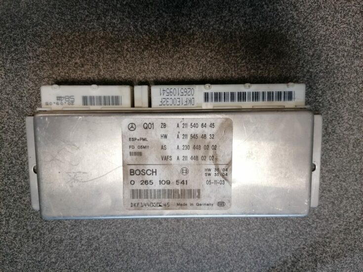 Ātrumkārbas vadības bloks priekš MERCEDES BENZ CLS 320 2005