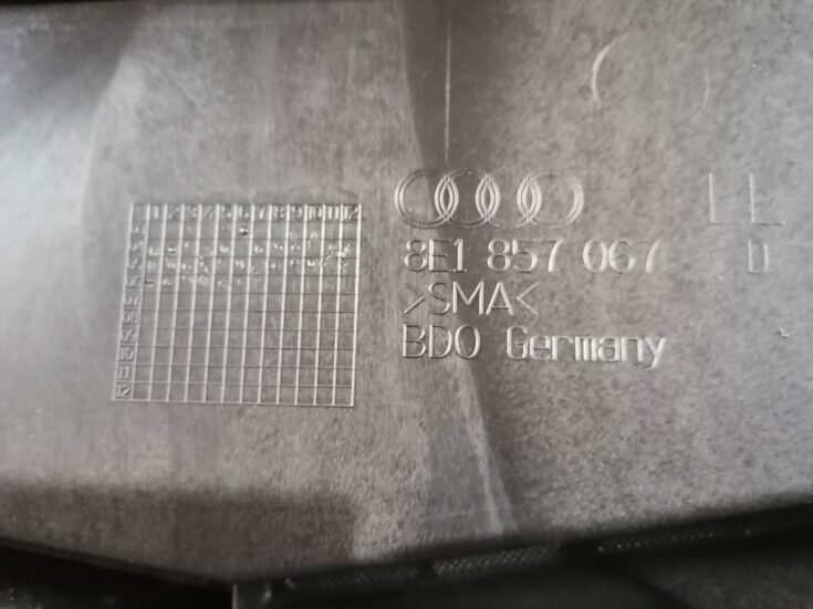 Mērinstrumentu panelis priekš AUDI A4 2007