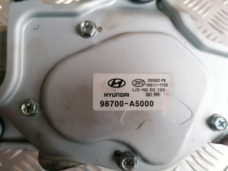 Aizmugurējā stikla tīrītāja motors priekš HYUNDAI I30 2012