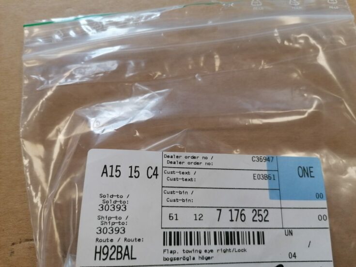 Aizmugurēja bufera uzlika priekš BMW X6 2008-2014 7176252
