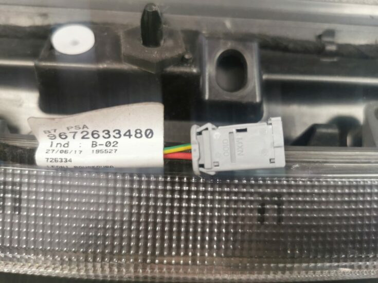Bagāžnieka vāka spoileris priekš CITROEN C4 2018