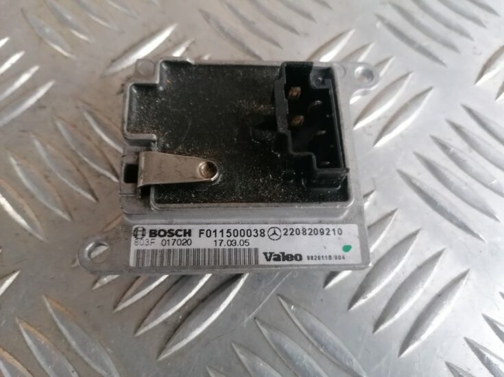 Salona ventilatora rezistors priekš MERCEDES BENZ ML320 2005 BLACK
