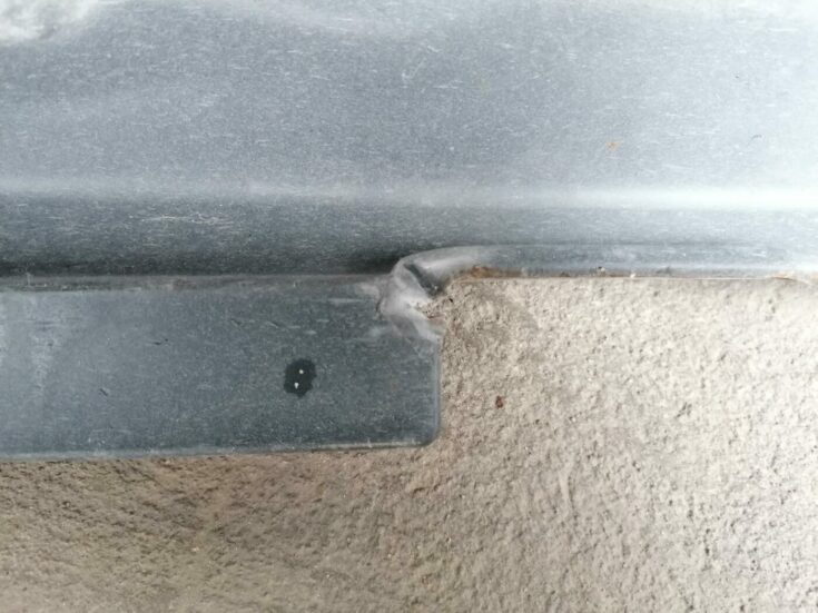 Ārēja sliekšņa kreisa uzlika priekš VOLVO S80 2004
