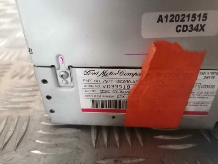 CD/DVD/Navigācijas bloks priekš FORD MONDEO 2007