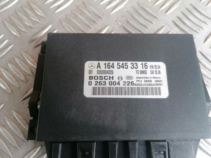 Parkošanās devēju vadības bloks priekš MERCEDES BENZ ML280 2008 OBSIDIAN BLACK