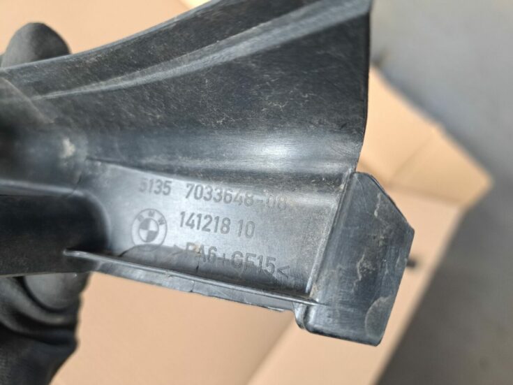 Durvju stikla moldings priekš BMW 525 E60 2004 BLACK
