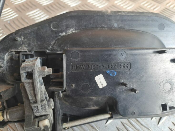 Aizmugurējāis labais durvju rokturis priekš BMW 525 E60 2004 BLACK