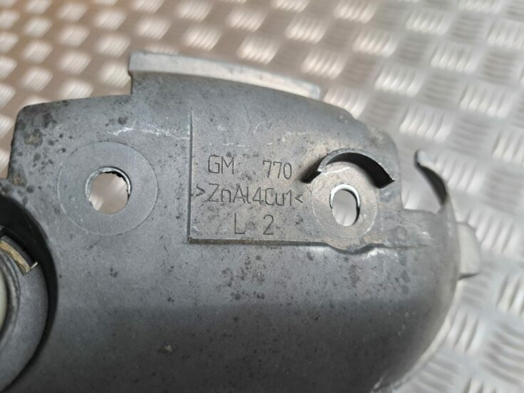 Priekšējo kreiso durvju slēdzene priekš OPEL MERIVA 2004