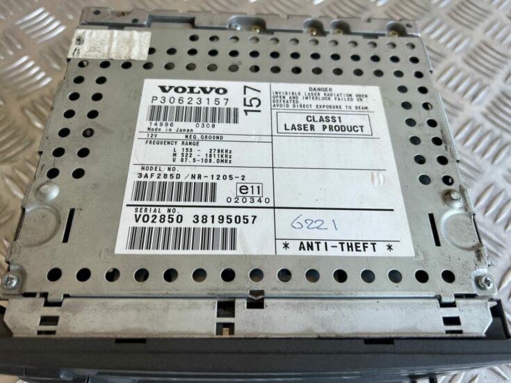 CD/DVD/Navigācijas bloks priekš VOLVO S60 2007