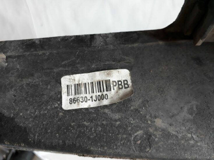 Aizmugurējā bufera pastiprinātājs priekš HYUNDAI I20 2011