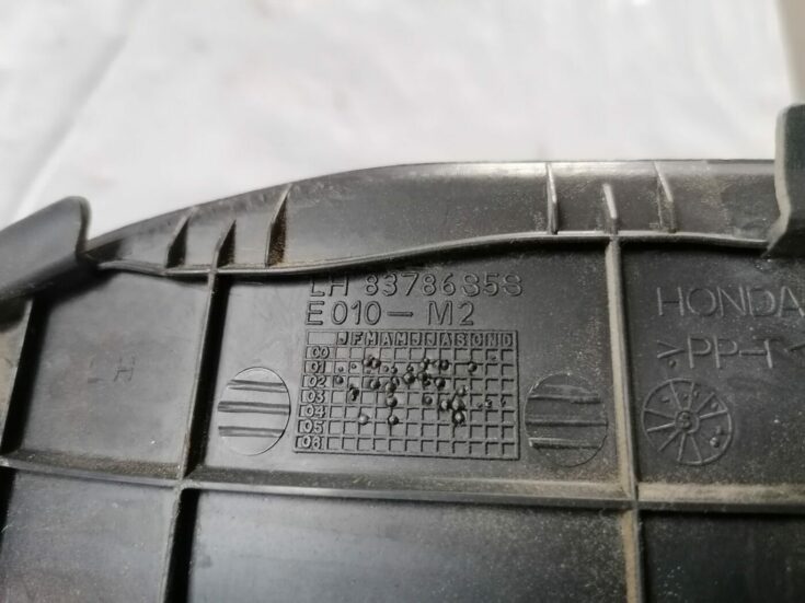 Bagāžnieka nodalījuma apdares vāciņš priekš HONDA CIVIC 2004