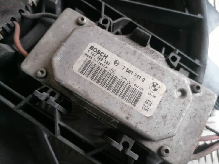 Dzesēšanas radiatora ventilators priekš BMW 1 E87 2007 GRAPHITE