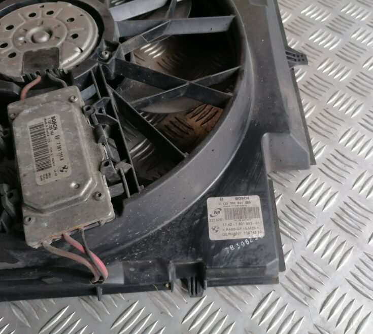Dzesēšanas radiatora ventilators priekš BMW 1 E87 2007 GRAPHITE