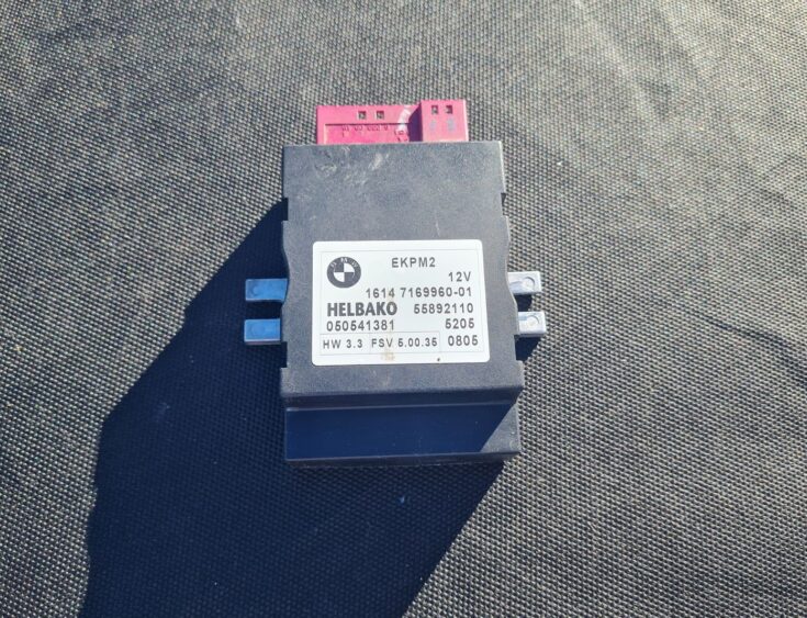 Degvielas sūkņa vadības bloks priekš BMW 525 E60 2006 BLACK