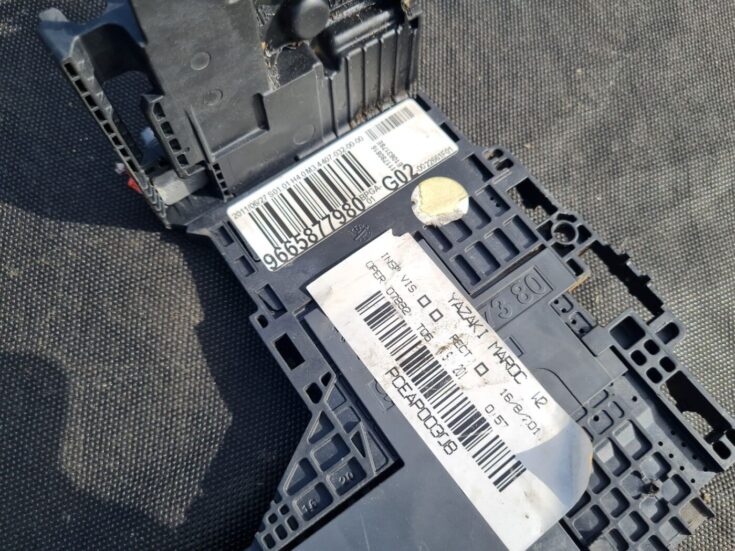 Akumulatora vadības bloks priekš PEUGEOT 508 2012