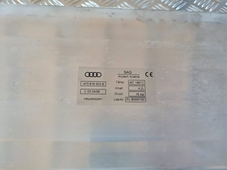 Pneimo piekares gaisa resivers priekš AUDI A6 AVANT 2006 S-LINE