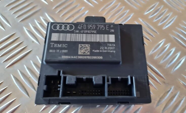 Aizmugurējo kreiso durvju vadības bloks priekš AUDI A6 2008