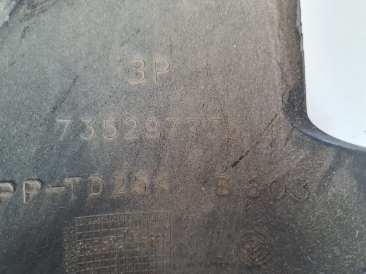 Stūres statnes putekļu aizsargs (salonā) priekš FIAT STILO 2003