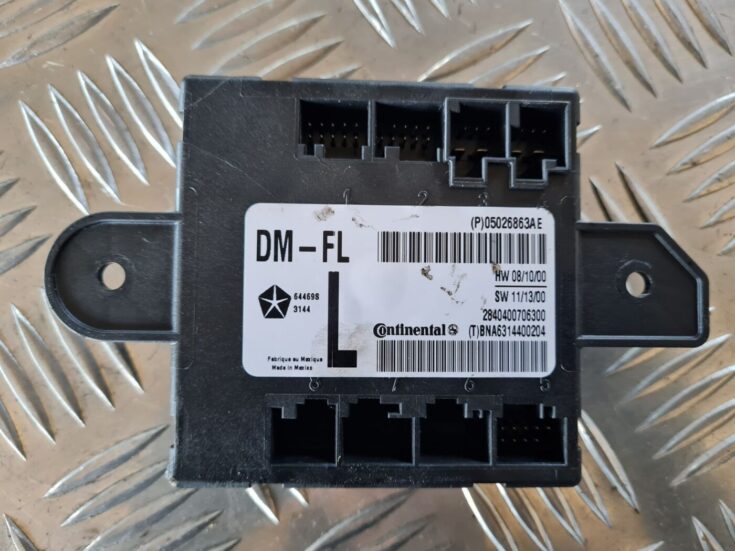 Priekšējo kreiso durvju vadības bloks priekš DODGE JOURNEY 2010