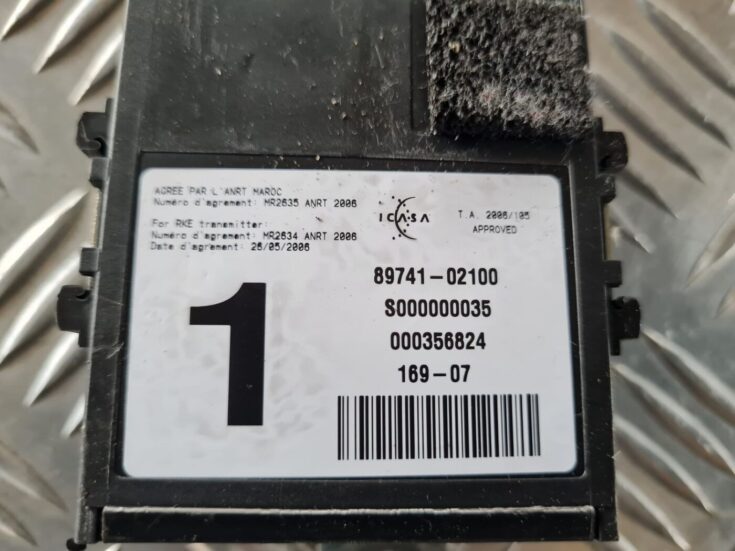 Centrālas atslēgas antena priekš TOYOTA AURIS 2007
