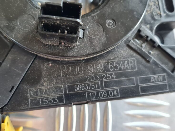 Drošības spilvena slīdgredzens priekš VW PASSAT 2004 UNIVERSAL GREY