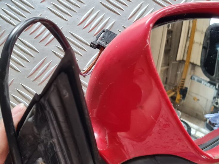 Ārējais spogulis, pa labi priekš VW PASSAT 2004 UNIVERSAL GREY