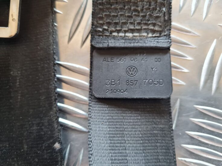 Priekšējā kreisā drošības josta priekš VW PASSAT 2004 UNIVERSAL GREY
