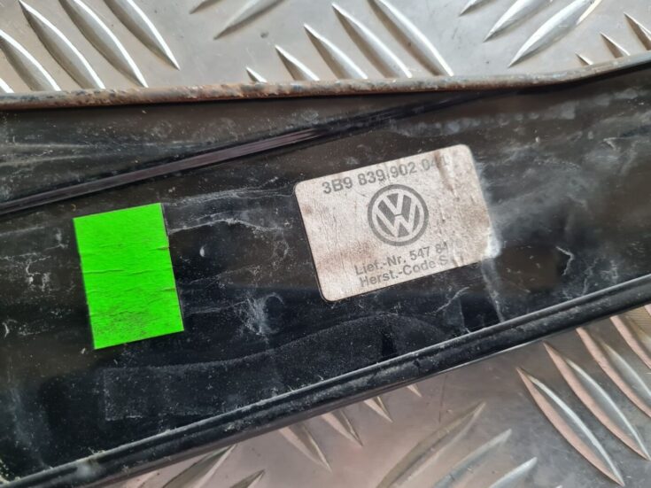 Durvju stikla moldings priekš VW PASSAT 2004 UNIVERSAL GREY