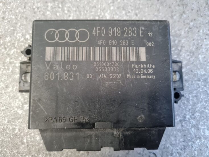 Parkošanās devēju vadības bloks priekš AUDI A6 AVANT 2007 QUATTRO